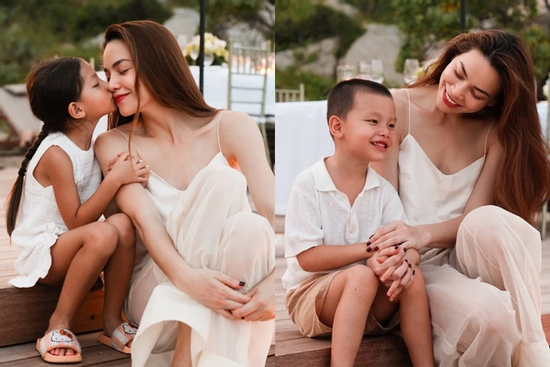 Cặp song sinh nhà Hồ Ngọc Hà gây thương nhớ bởi vóc dáng thừa hưởng từ bố mẹ