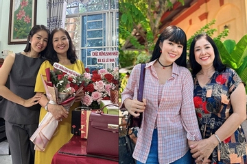 Lê Phương hiếm hoi cho mẹ ruột lên sóng, nhan sắc trẻ đẹp truyền hết nét đẹp cho nữ diễn viên