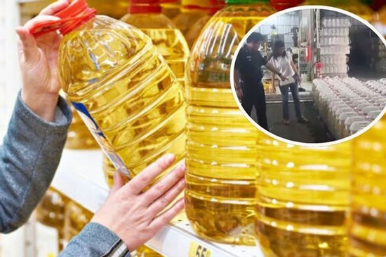 Triệt phá đường dây làm dầu thực vật giả, thu giữ hơn 1.000 tấn