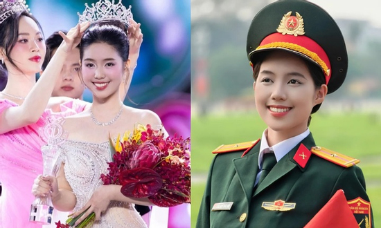 Gia thế đáng nể của nữ quân nhân vừa đăng quang Á hậu Việt Nam 2024