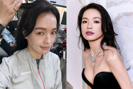 Nữ diễn viên Thư Kỳ gây sốc khi tự tin khoe mặt mộc