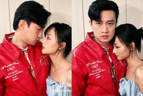 Quốc Trường và bạn diễn kém 13 tuổi lộ loạt khoảnh khắc tình cảm sau hậu trường
