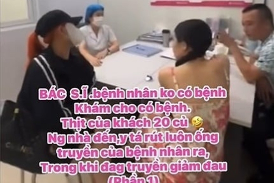 Xác minh clip tố 1 phòng khám ở Hải Phòng 'chăn bệnh nhân như chăn gà'
