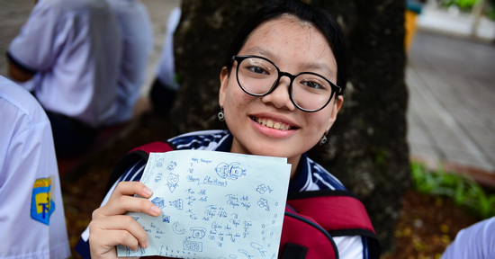 Thí sinh thi lớp 10 TPHCM tự tin: 'Em lấy 9 điểm Toán thôi'