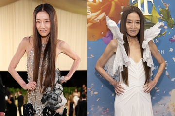 Bà tiên váy cưới Vera Wang U80 lộ da nhăn nheo, body gầy trơ xương báo động