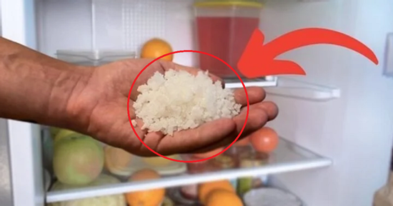 Để nắm muối vào tủ lạnh, công dụng