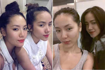 Cặp mỹ nhân xứ Thanh Phương Linh - Phương Ly tự tin khoe mặt mộc vẫn vô cùng xinh đẹp, cuốn hút