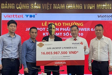 Một công nhân ở TPHCM trúng độc đắc Vietlott hơn 16 tỷ nhờ chọn số theo ngày sinh
