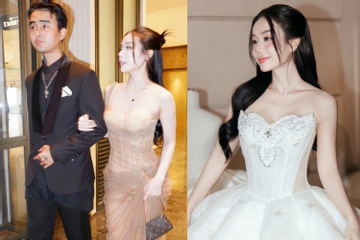 Cindy Lư khoe váy cưới gợi cảm, hồi hộp khi về chung nhà Đạt G