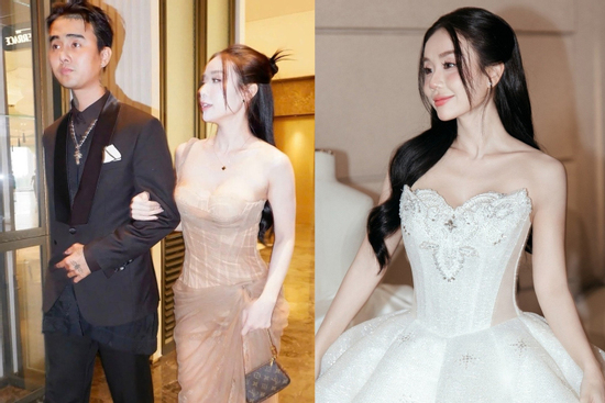 Cindy Lư khoe váy cưới gợi cảm, hồi hộp khi về chung nhà Đạt G