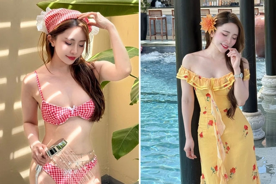 Quỳnh Nga diện bikini nóng bỏng, nhan sắc U40 gây ngỡ ngàng
