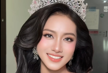 Hoa hậu Trúc Linh xinh như công chúa trong layout trang điểm ngọt ngào