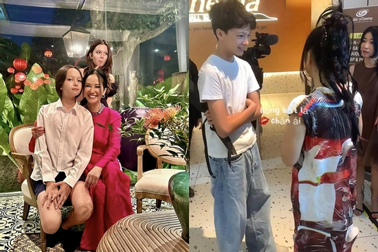 Diện mạo như soái ca ở tuổi 13 của con trai diva Hồng Nhung