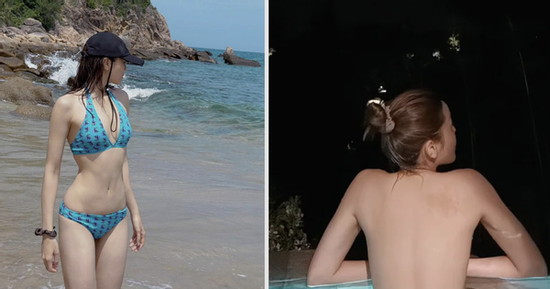 Kỳ Duyên tiếp tục khoe body nóng bỏng với bikini 'kén' da