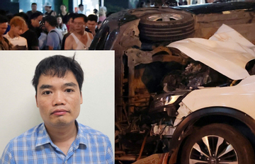 Vụ ô tô đâm liên hoàn ở Hà Nội: Nam giảng viên giật mình đạp nhầm chân ga