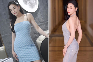 Cặp song sinh nhà Phương Oanh tròn 1 tuổi, nữ diễn viên cũng giảm cân thành công, khoe vóc dáng đẹp