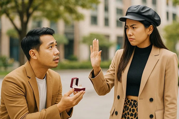 Tôi cầu hôn, bạn gái nói lương dưới 30 triệu đừng mơ cưới vợ