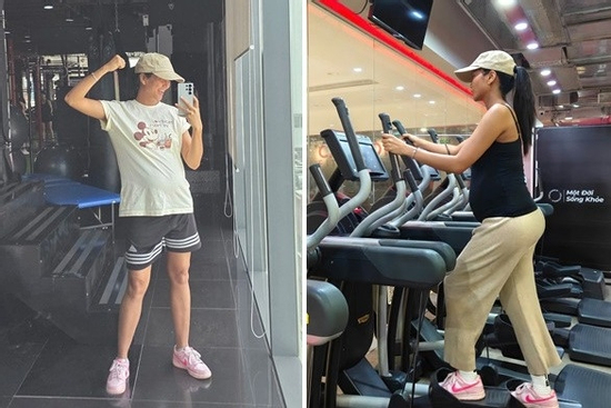 H'Hen Niê vướng nghi vấn mang song thai, bụng to tướng vẫn tập gym gây lo lắng