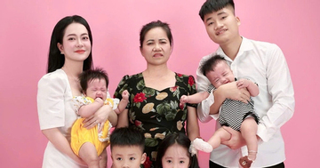 9X Hải Phòng sinh đôi 2 lần đều đủ trai đủ gái, được mẹ chồng cưng chiều hết mực