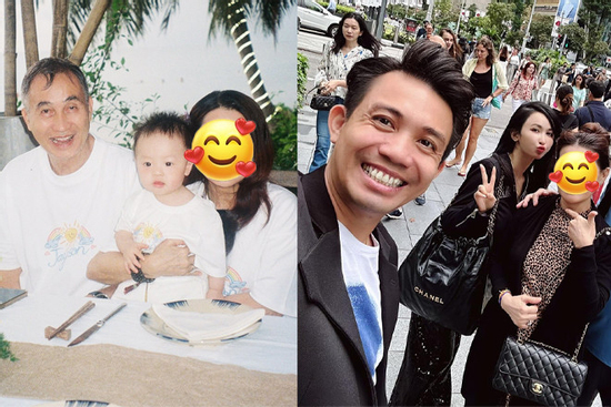 Khoe ảnh cả gia đình, diện mạo mẹ ruột của đại gia Minh Nhựa gây chú ý