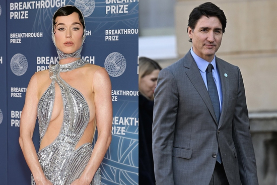 Lộ ảnh hẹn hò của Katy Perry và cựu Thủ tướng Canada