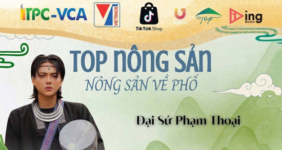 Bác thông tin Tiktoker Phạm Thoại làm đại sứ Hội chợ sản phẩm OCOP xuất khẩu