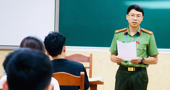 Gần 23.000 thí sinh làm bài thi đánh giá của Bộ Công an