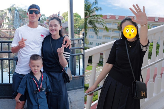 Sau 'n' lần bị chê mặc luộm thuộm, diện mạo vợ Đỗ Duy Mạnh lại gây bàn tán