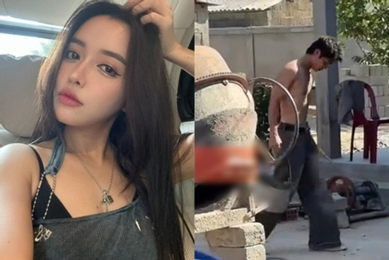 Bạn trai tin đồn Bích Phương bị 'đào' loạt khoảnh khắc từng đi làm phụ hồ