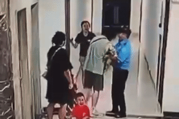 Xác minh vụ người đàn ông xăm trổ hành hung phụ nữ ở chung cư Hà Nội