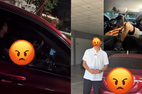 Sự thật cảnh cặp nam nữ bị lộ cảnh nóng trong xe Mercedes đang gây xôn xao trên MXH