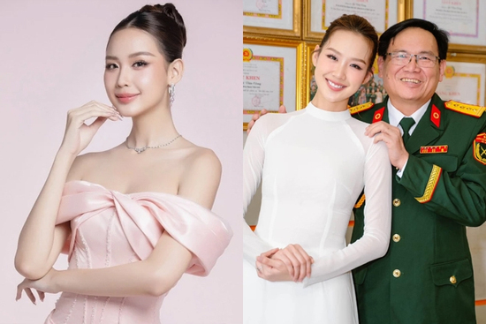 Gia thế nàng hậu quê Cần Thơ thi Miss World: Bố là đại tá, mẹ bác sĩ