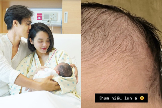 Quỳnh Lương lo sốt vó ngoại hình con gái dù mới chào đời chưa được 1 tuần