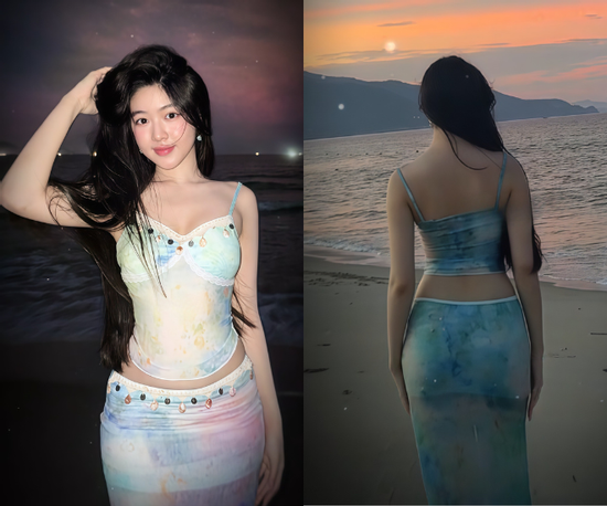 Vừa bị soi ngoại hình tăng cân khác xa ảnh tự đăng, con gái MC Quyền Linh tung clip 'đáp trả'