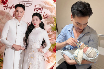 Nam thần VFC Trọng Lân đón con đầu lòng
