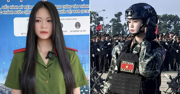 Nữ chiến sĩ khối Cảnh sát đặc nhiệm gây sốt với clip hiến tóc hút triệu lượt xem