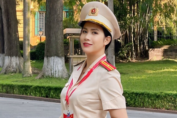 Thiếu tá công an Trúc Mai kể về chồng cùng nghề, không sợ bị ném đá vì vai ác