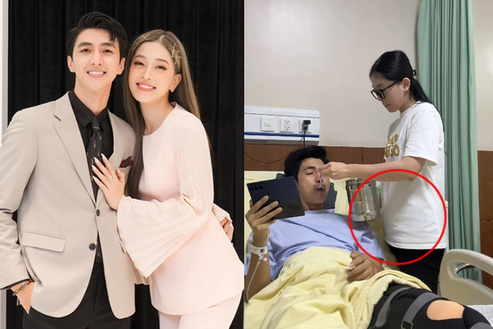 Á hậu Phương Nga lộ vòng hai lùm lùm, nghi vấn đang mang thai