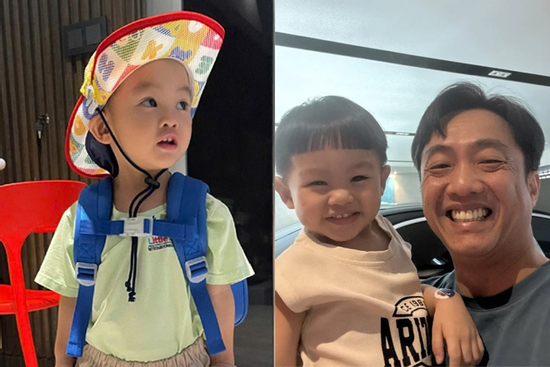 Con trai Cường Đô la: 2 tuổi thích theo chị đi học, càng lớn càng đáng yêu