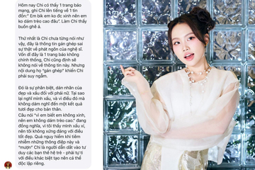 Phương Mỹ Chi bác bỏ thông tin sai lệch, khẳng định quan điểm về “cái đẹp”