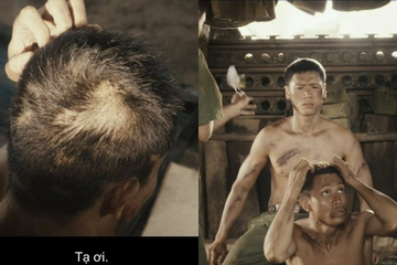 'Rùng mình' cảnh quay dùng chấy thật của anh Tạ trong phim 'Mưa Đỏ'