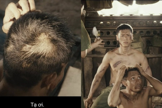 'Rùng mình' cảnh quay dùng chấy thật của anh Tạ trong phim 'Mưa Đỏ'