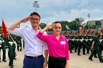 Hai biên tập viên VTV đọc thuyết minh trong lễ diễu binh, diễu hành A80 là ai?