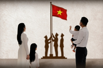 Bộ ảnh hòa bình đẹp vô cùng của gia đình nam MC có tên đặc biệt nhất VTV