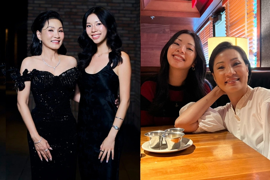 Con gái út nhà Hồng Đào - Quang Minh có chiều cao và nhan sắc như hoa hậu