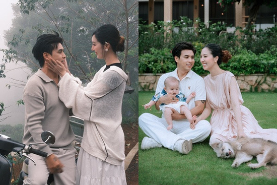 Bà xã Hồ Quang Hiếu khoe khoảnh khắc tình tứ bên chồng đập tan ồn ào 'rạn nứt'