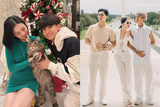 Con trai Lệ Quyên và đại gia Đức Huy: 14 tuổi cao gần 1m80, sống chuẩn rich kid