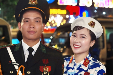 Gặp nhau 2 lần ở A80, anh lính biên phòng và nữ chiến sĩ nên duyên hẹn hò