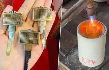 Mang chìa khoá Rolls-Royce đến tiệm vàng nấu chảy, người đàn ông sốc nặng khi biết giá trị