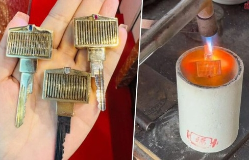 Mang chìa khoá Rolls-Royce đến tiệm vàng nấu chảy, người đàn ông sốc nặng khi biết giá trị